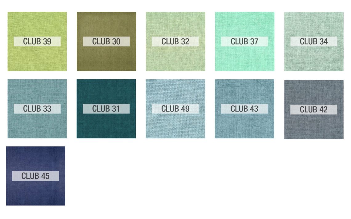 Fama Club fabric samples